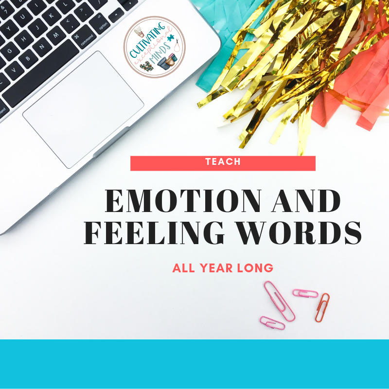 All kids need to learn emotion and feeling word