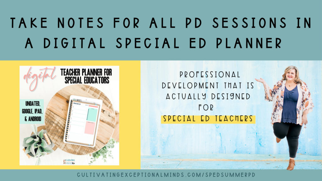 Must have sped summer pd • Cultivating Exceptional Minds