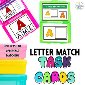 All about Letters Units Special Ed Task boxes special education alphabet Bundle - Image 3
