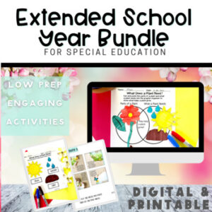 Extended School Year Themes | Special Education | Summer | EYS June