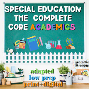 Special Education Curriculum Bundle | Math, Science, Reading Comprehension