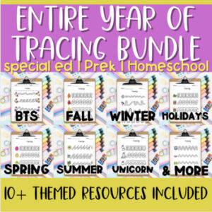 Tracing Lines Pre Handwriting practice Homeschool Line Tracing writing