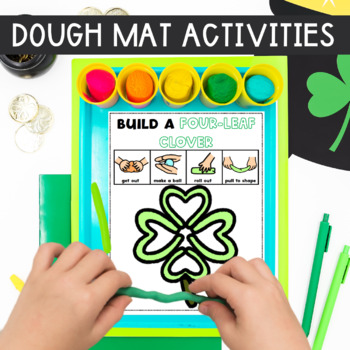 dough mats Special Education Math Color By Number, Task Cards, ad File Folders for St. Patricks Day is a comprehensive product designed to provide educators with six activities to engage and educate their students. The kit includes 6 activities in the form of color by number activities.