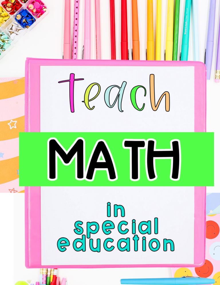 Teach Math in Special Education • Cultivating Exceptional Minds