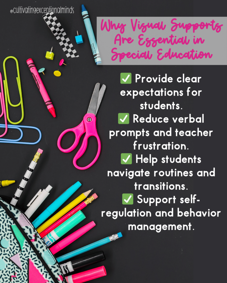 How to Use Visual Supports in Special Education to Improve Student ...